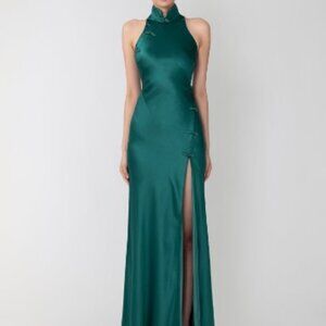 Sau Lee Phoebe Satin Gown